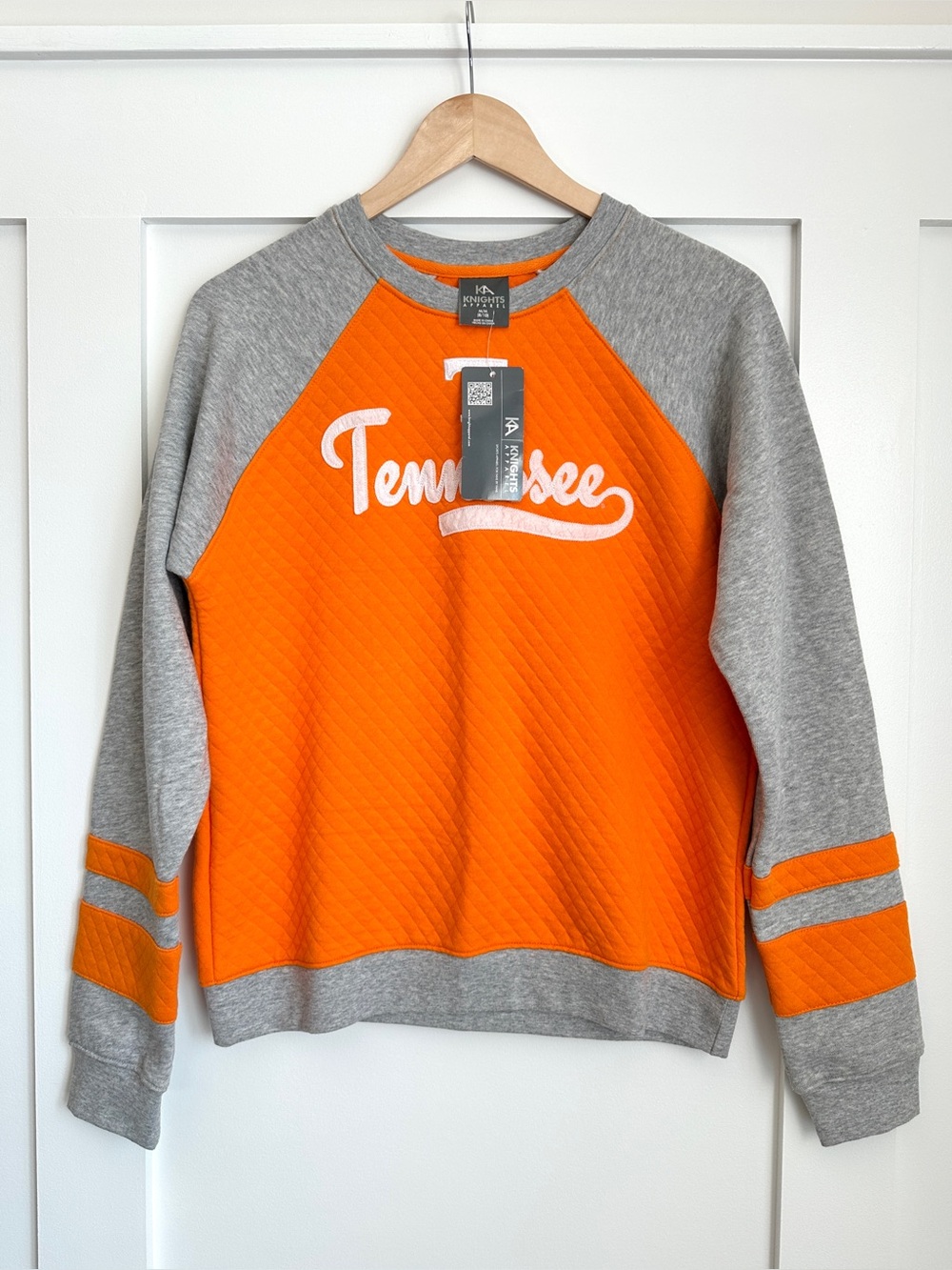 Tennessee Volunteers Women’s Quilted Long Sleeve Sweatshirt Pullover Size Medium